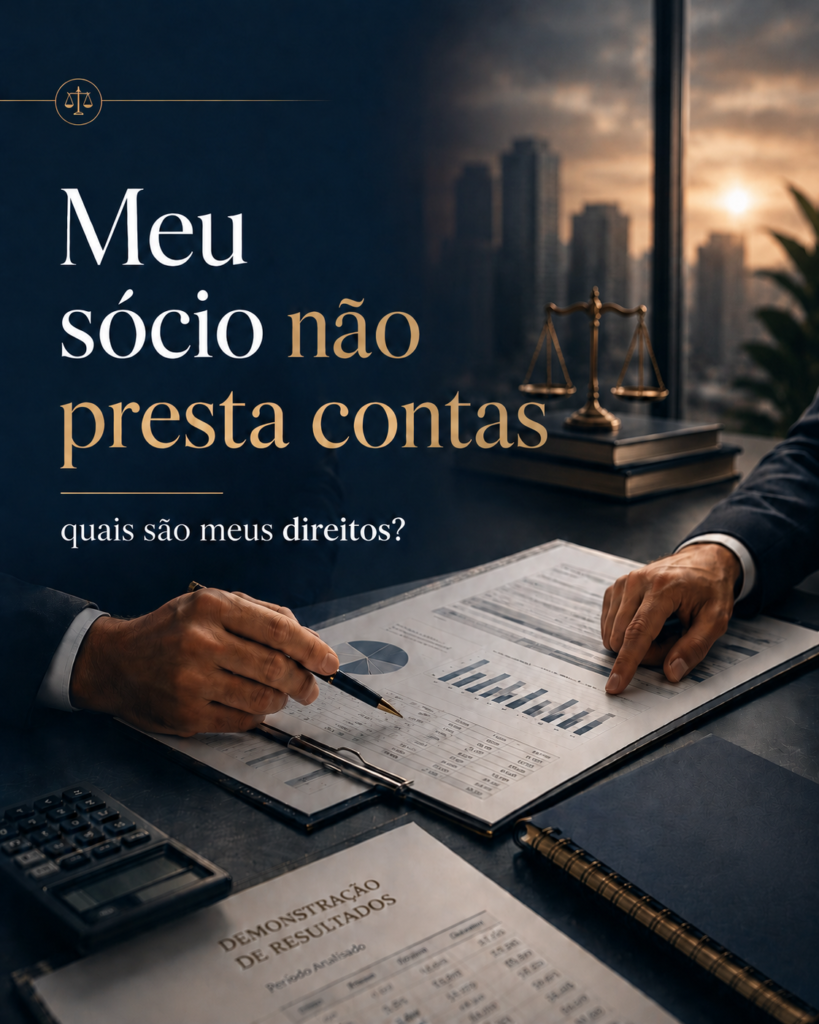 Meu sócio não presta contas: quais são meus direitos?